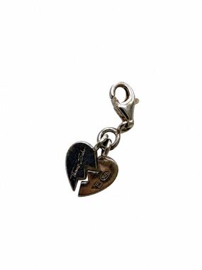 Authentic Thomas Sabo 925 Silver Broken Heart Charm